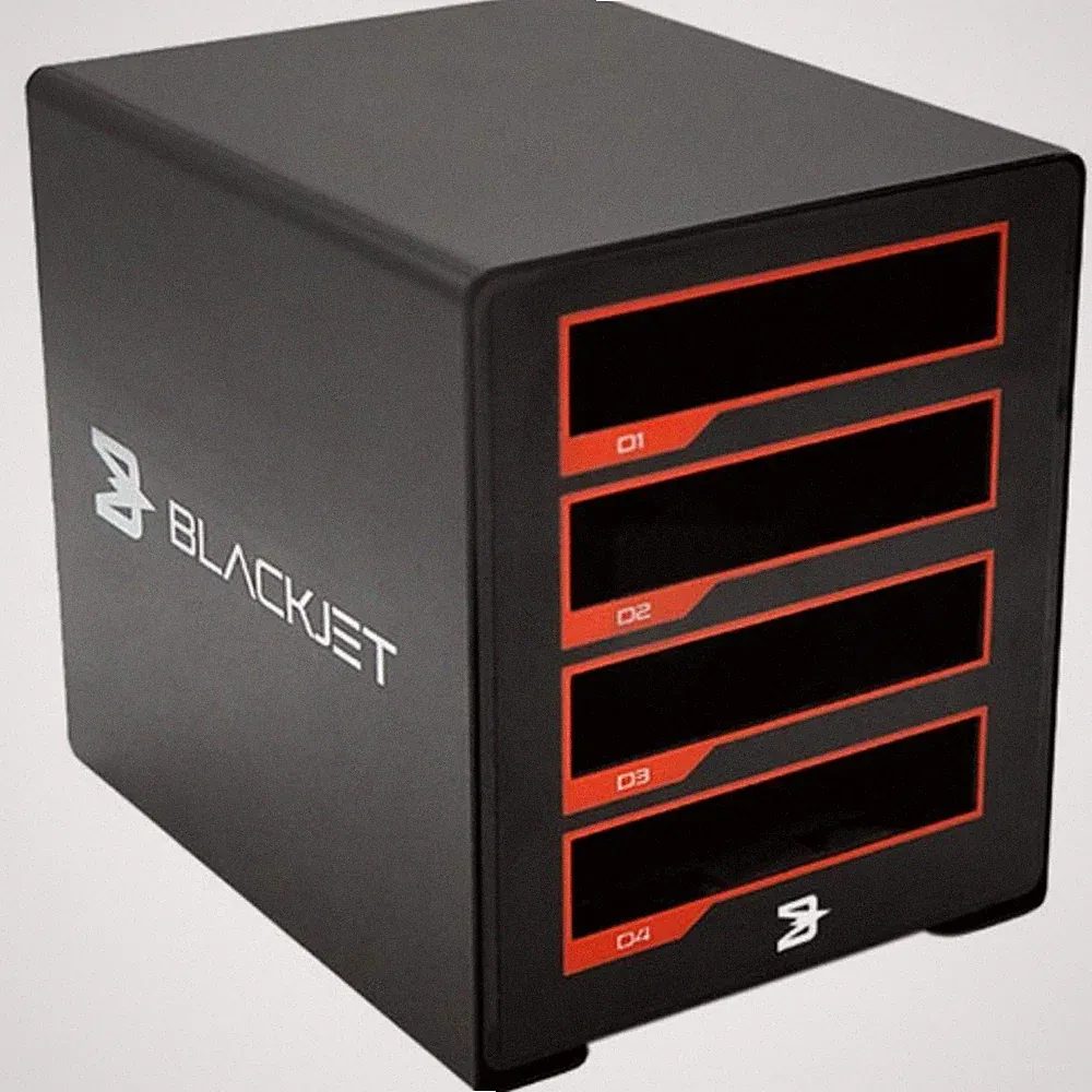 BLACKJET Thunderbolt 3 4-Bay Cinema Dock System