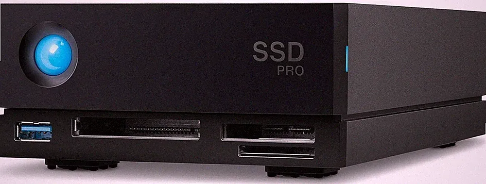LaCie 1big Dock 2TB External Solid State Drive Desktop SSD – TB3 (STHW2000800)