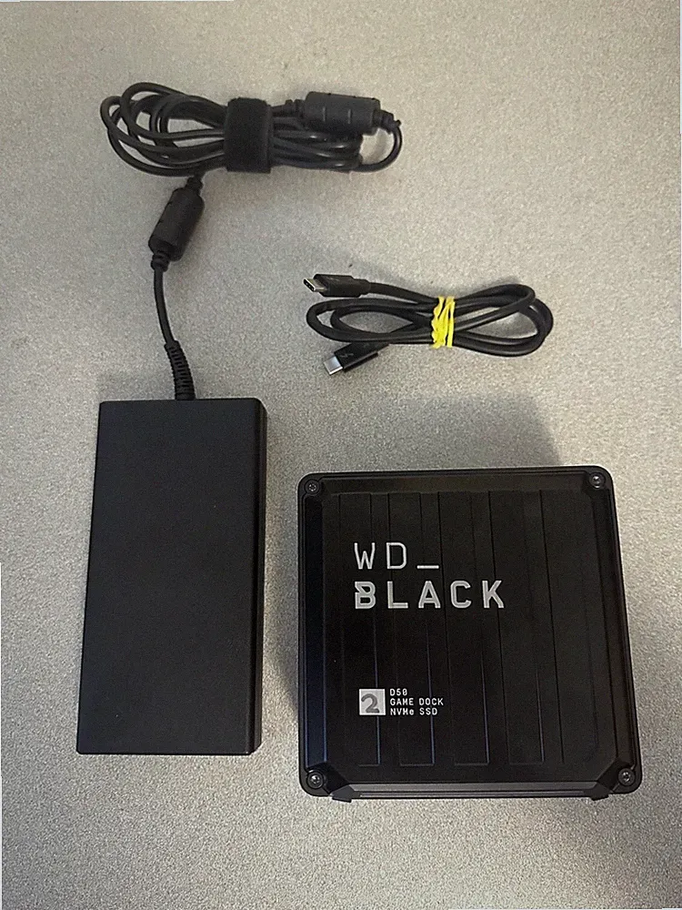 WD Western Digital BLACK D50 Thunderbolt 3 Docking Station for Mac or PC
